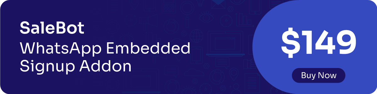 SaleBot WhatsApp Embedded Signup Addon