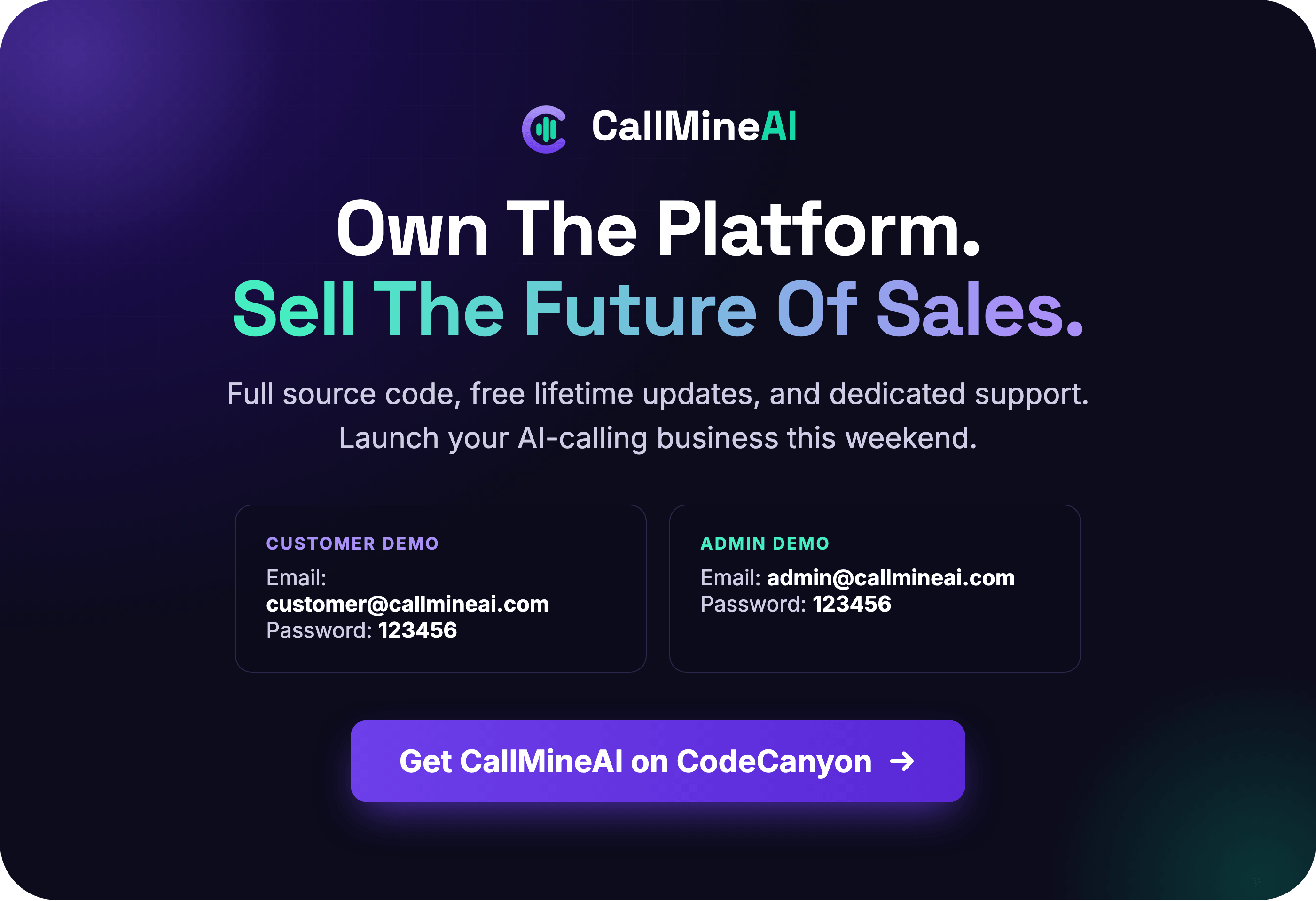 CallMineAI — AI voice calling SaaS