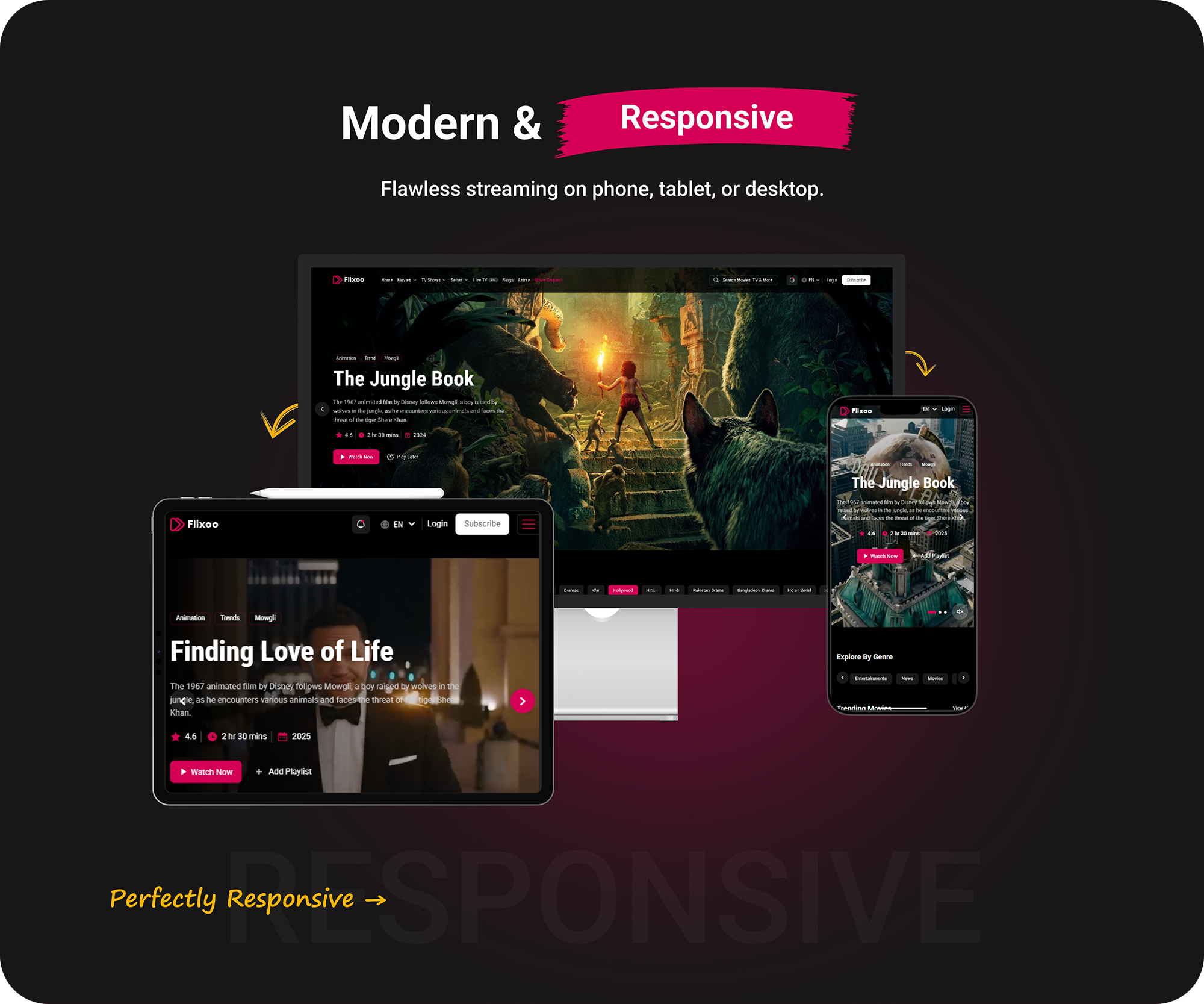 Flixoo Modern and Responsive