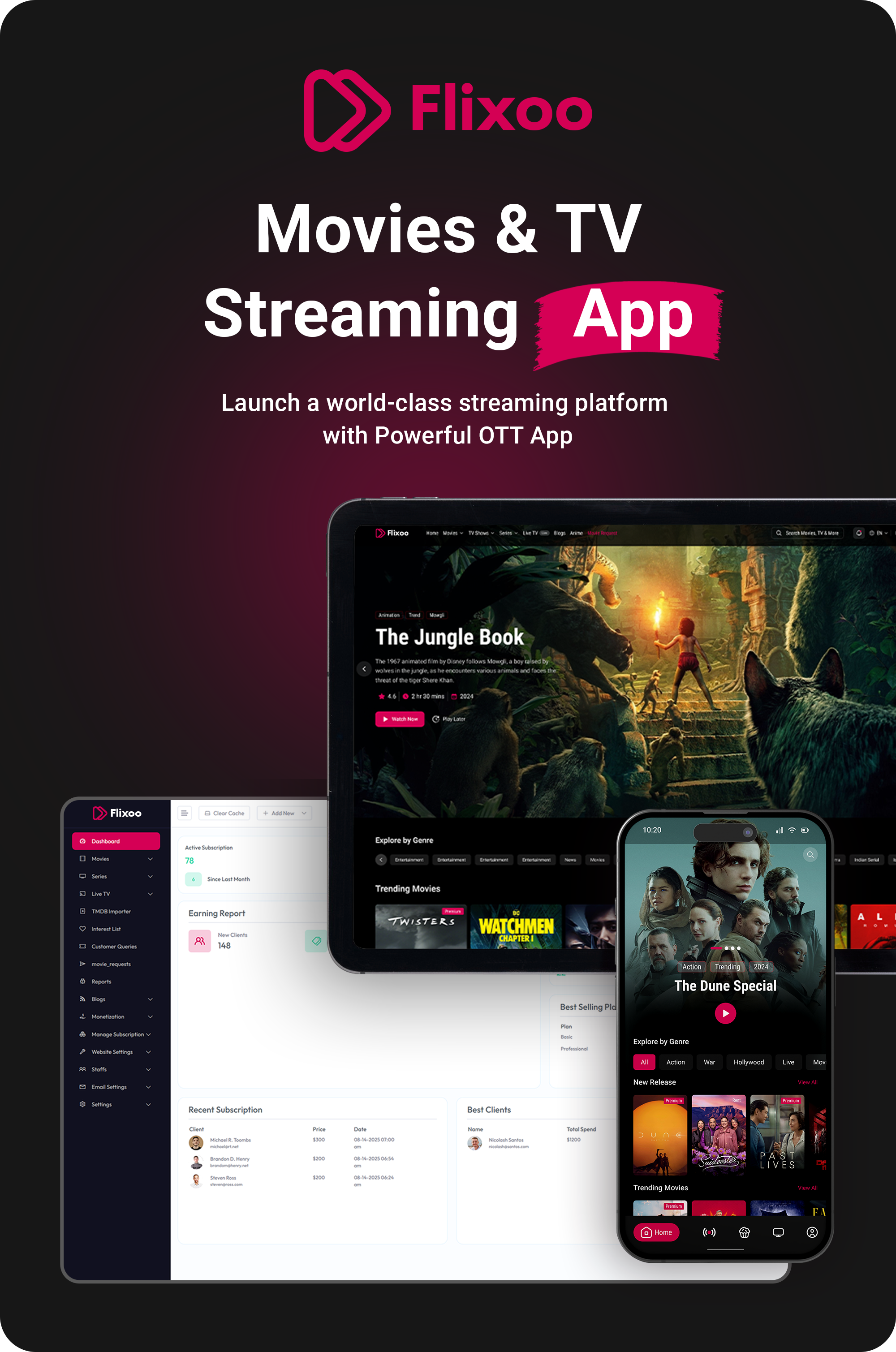 Flixoo Movies and TV Streaming App