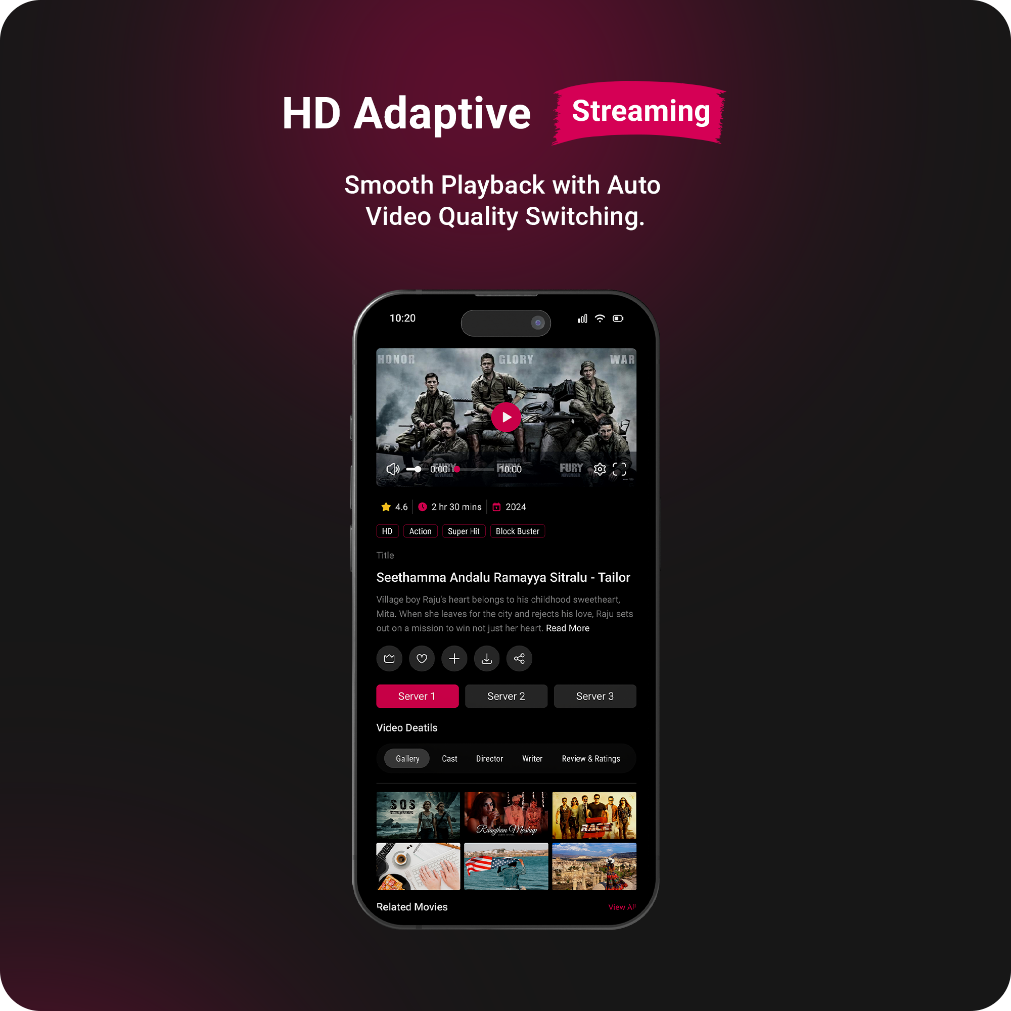 Flixoo HD Adaptive Streaming