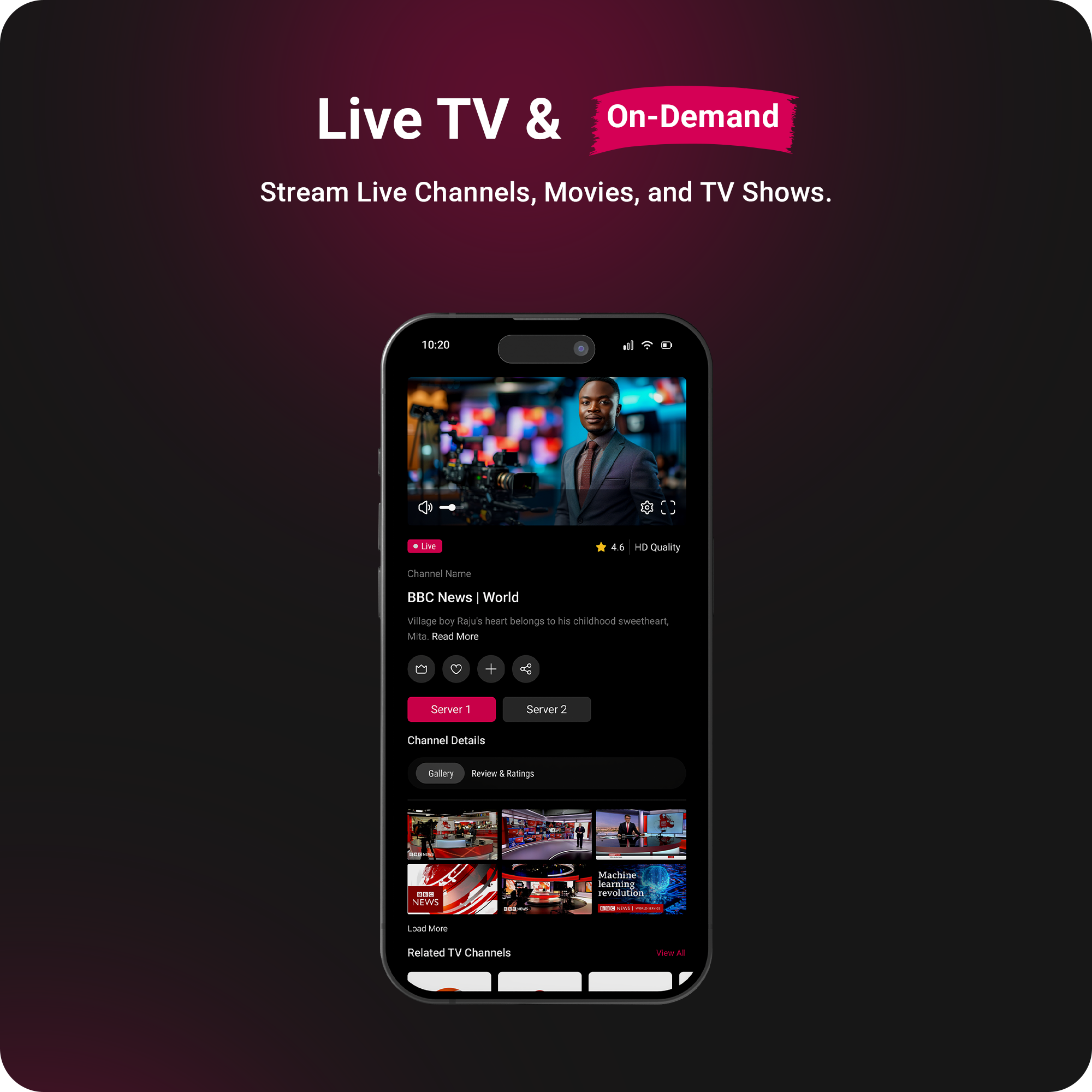 Flixoo Live TV On Demand