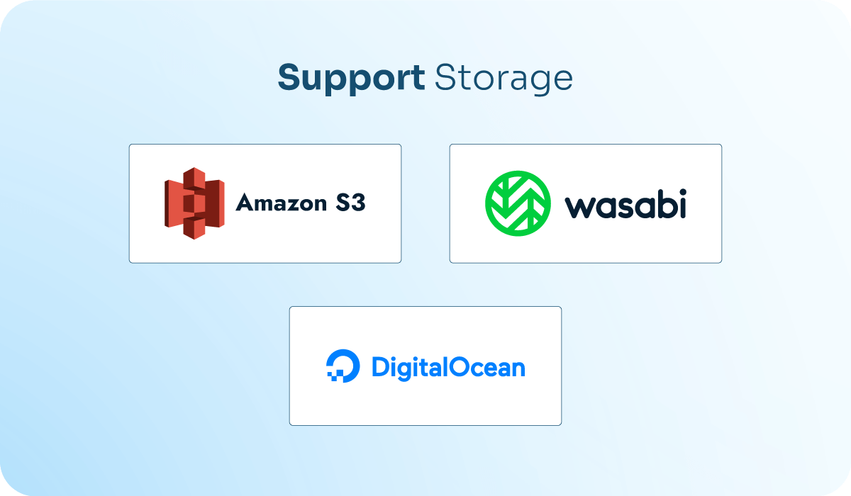 SocialVibe Storage Support